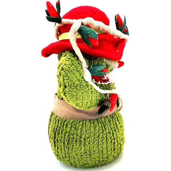 Vintage Christmas Holiday Swinging Saguaro Cactus Cowboy Animated Musical Plush - Picture 5 of 10